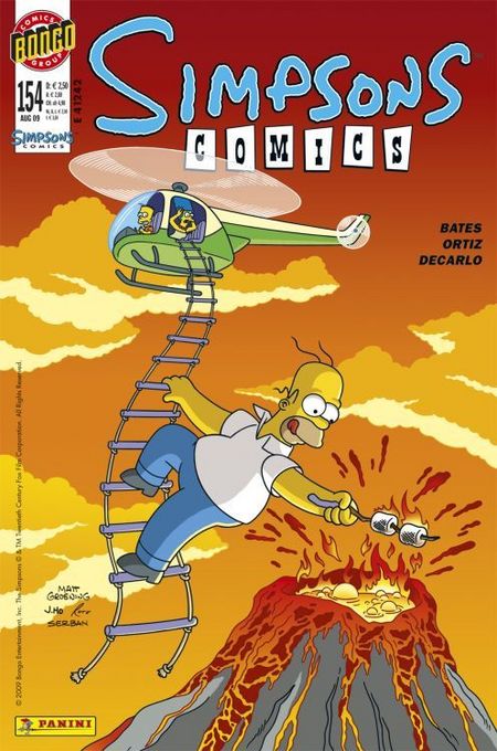 Simpsons Comics 154 - Das Cover