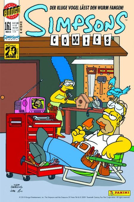 Simpsons Comics 161 - Das Cover