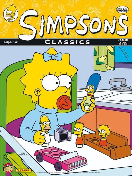 Simpsons Classics 25 - Das Cover