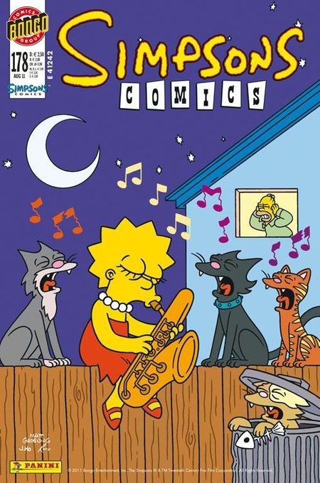 Simpsons Comics 178 - Das Cover