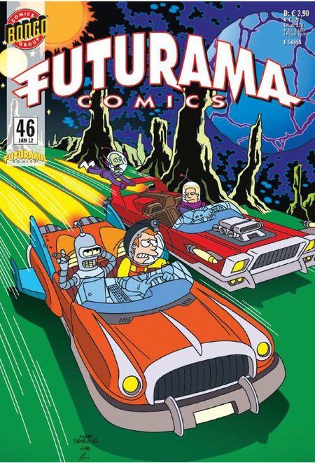 Futurama Comics 46 - Das Cover