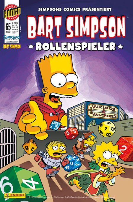 Bart Simpson Comic 65 - Das Cover