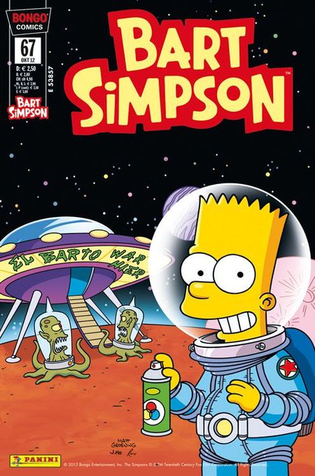 Bart Simpson Comic 67 - Das Cover