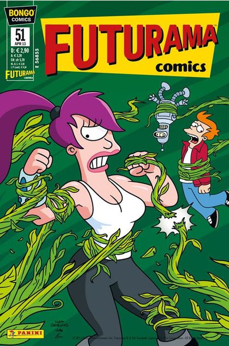 Futurama Comic 51 - Das Cover