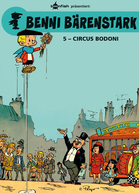 Benni Bärenstark 5: Circus Bodoni - Das Cover