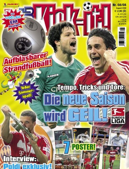 Just Kick-It Magazin 08/08 - Das Cover