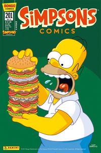 Hier klicken, um das Cover von Simpsons Comics 201 zu vergrößern