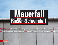 Hier klicken, um das Cover von Mauerfall ein Riesen-Schwindel! zu vergrößern