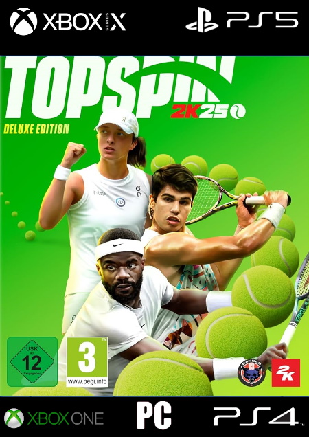 TopSpin 2K25 - Der Packshot