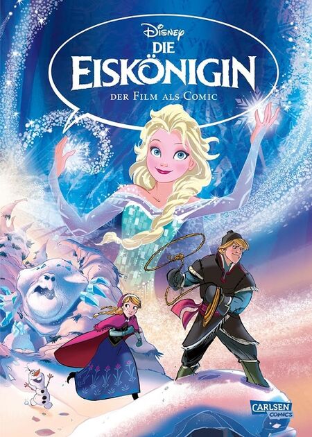 Disney Die Eiskönigin – Der Film als Comic - Das Cover