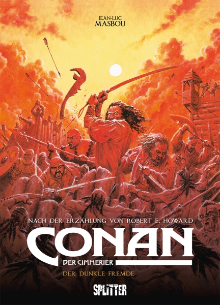 Conan der Cimmerier: Der dunkle Fremde - Das Cover