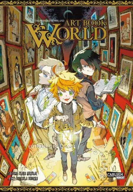 The promised Neverland - Art Book World - Das Cover