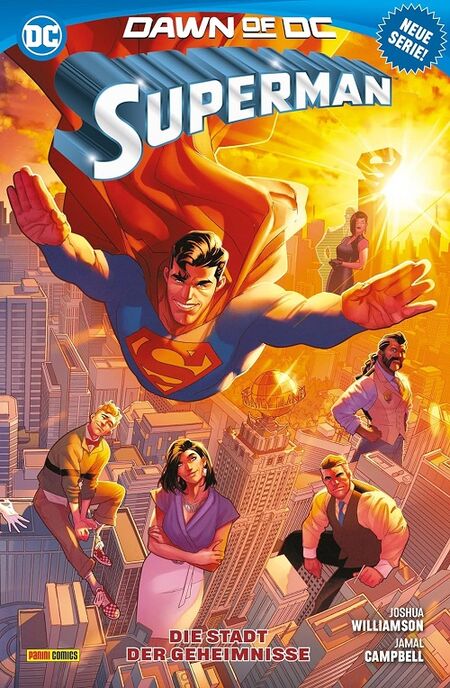 Superman 1: Die Stadt der Geheimnisse - Das Cover