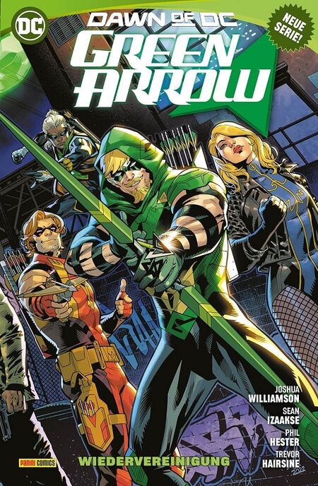 Green Arrow 1: Wiedervereinigung  - Das Cover