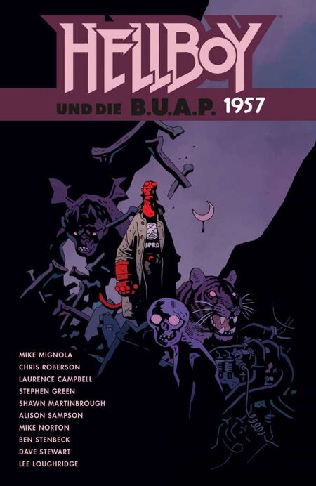 Hellboy 21: Hellboy und die B.U.A.P. 1957 - Das Cover