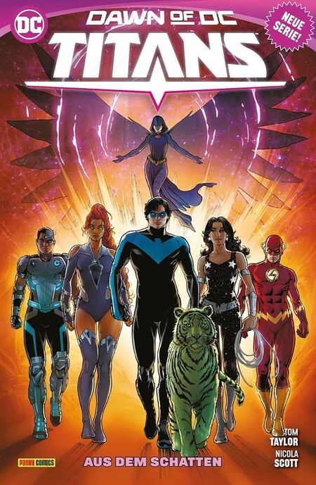 Titans 1: Aus dem Schatten  - Das Cover