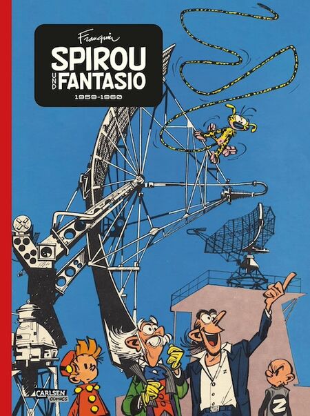 Spirou und Fantasio Gesamtausgabe 7 (Mythos Zyklotrop, 1959-1969) Neuedition - Das Cover