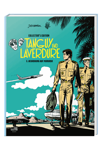 Tanguy und Laverdure Collector`s Edition 5: Bedrohung auf Mururoa - Das Cover