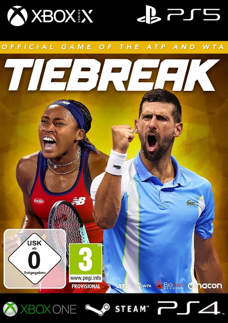 TIEBREAK: Official game of the ATP and WTA - Der Packshot