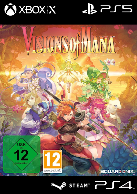 Visions of Mana - Der Packshot